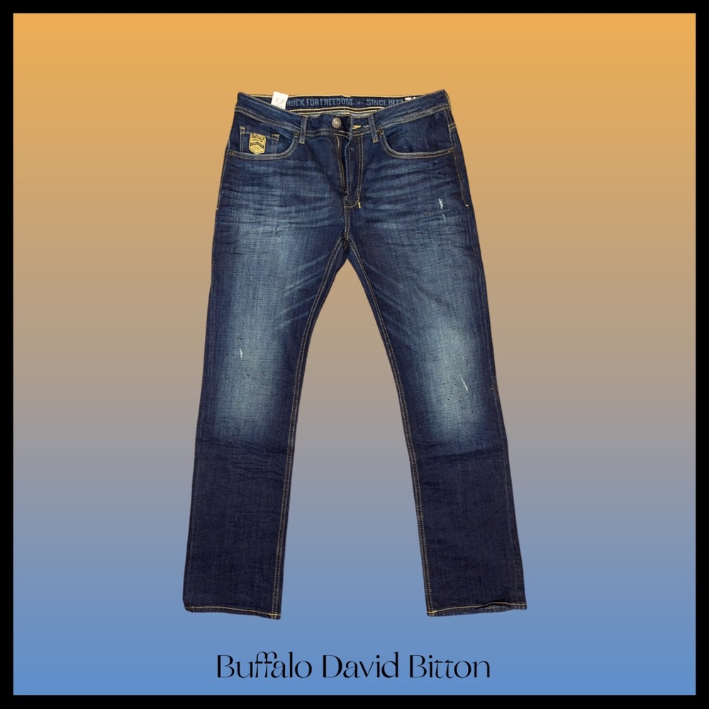 Men’s Buffalo David Bitton Slim Stretch Denim Jean 34x32